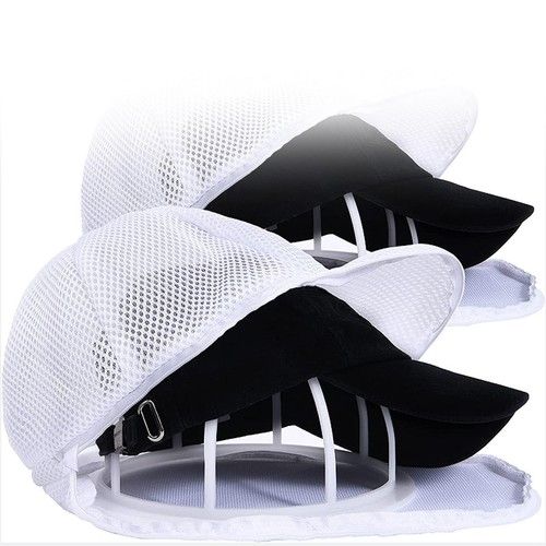 Hat Washer 2 in 1 Portable Cap Washing Frame Cage for Flat and Curved Hats