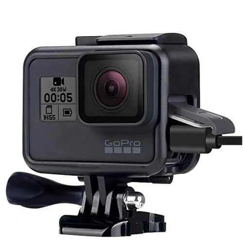 Black Frame Mount Protector Housing Case Cover Accessories Fits GoPro Hero 5 6 7