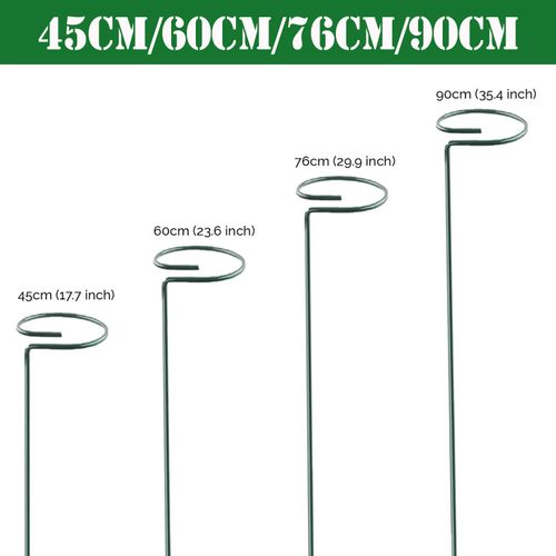 Plant Support Stakes Garden Flower Support Single Stem Plant Support Stakes UK — image 1