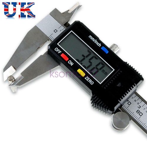 6 INCH DIGITAL VERNIER CALIPER 150MM STAINLESS STEEL MICROMETER ELECTRONIC TOOL — image 2