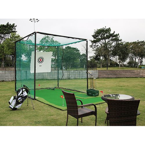 Hillman PGM 3m Heavy Duty Golf Practice Cage & Net with Target — image 7