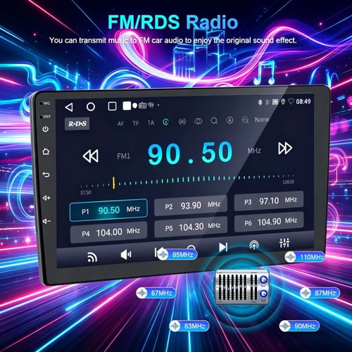For Ford Ka 2008-2014 Android 14 Carplay Car Stereo Radio GPS Sat Nav Head Unit — image 15