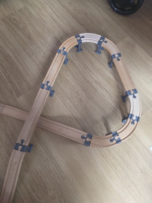 Brio Compatible Ultimate Bridge Support Set For Wooden Railways — image 2