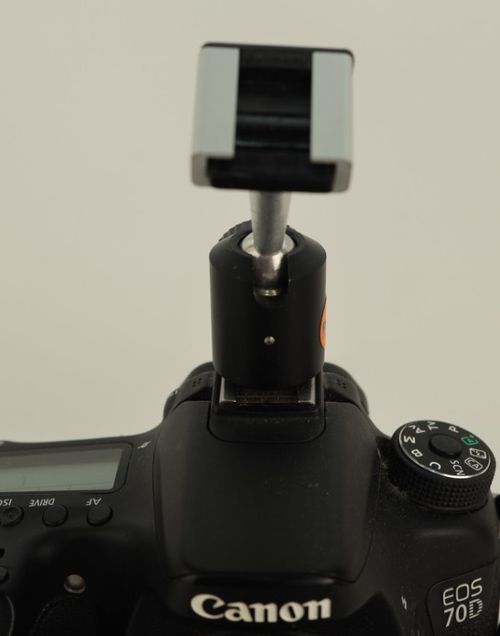 ROWI Hotshoe Flash Bracket Ball Head Cold Shoe Mount Adjustable Offset — image 14