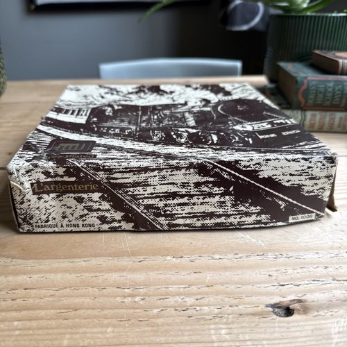 Vintage Silver Plated Leaf Dish Boxed Grape Handle Trinket Tray Candy Bowl Retro — image 9