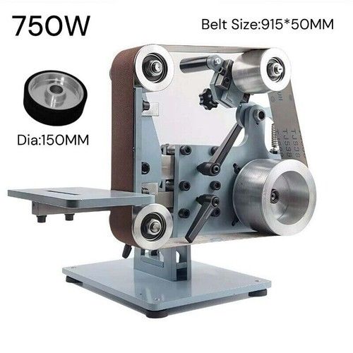 Belt Sander Machine DIY Sand Grinding Polisher Knife Sharpener 915*50/1200*50MM