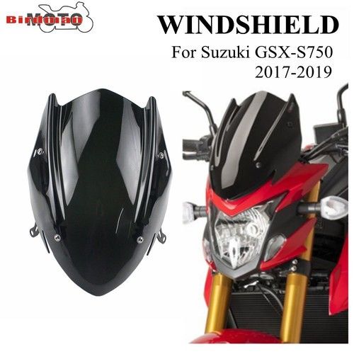 Motorcycle ABS Windscreen Windshield Shield Screen For Suzuki GSX-S750 17 18 19