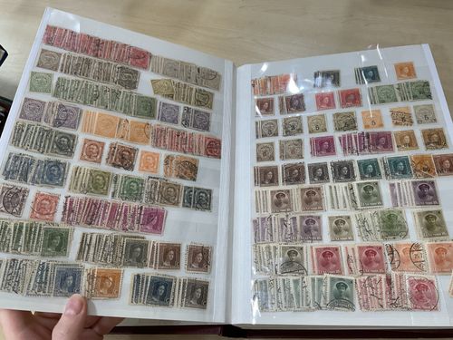 Luxembourg stamps. 1800s on. mint/used. Packed stock book @424 — image 4
