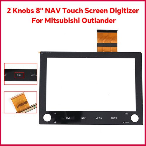 For Mitsubishi ASX 19-22 Head Unit Sat Navigation Touch Screen Media Phone NAV