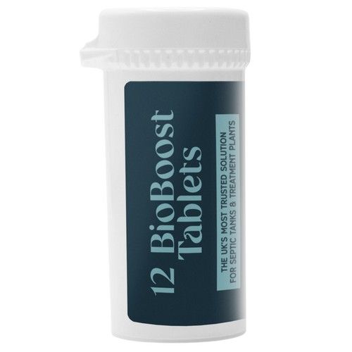 BioBoost Septic Tank Treatment Tablets 1 Year Supply Odour & Blockage Control