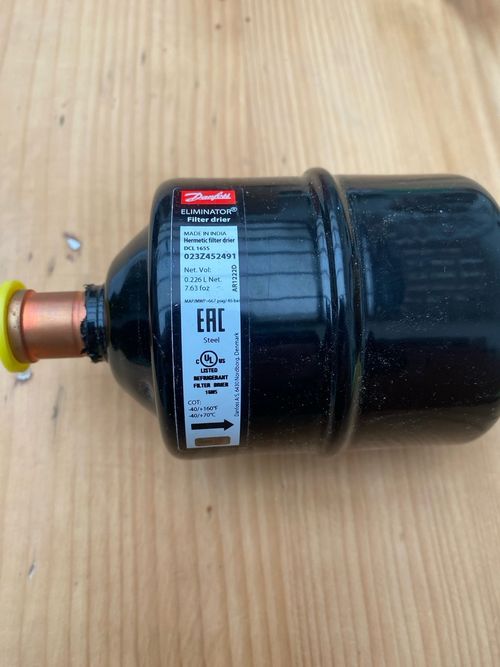 Danfoss Eliminator DML1655 Hermetic Filter Drier 023Z452491. — image 1