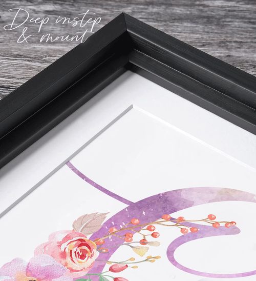 Personalised New Baby Girl Gift, Floral Baby Print Baby Girl Print Birth Details — image 8