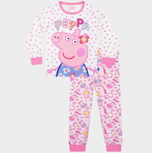 Peppa Pig Pyjamas, Kids Nightwear, Girls Pink Peppa Pig PJs — image 5