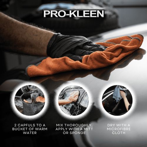 ProKleen Wash & Wax Shampoo Car Carnauba Shine Polish Professional Cleaning 5L — image 7