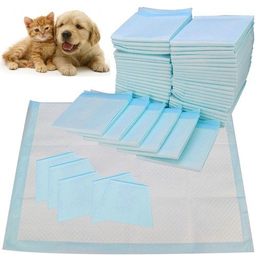 HEAVY DUTY DOG PUPPY LARGE TRAINING WEE WEE PADS PAD FLOOR TOILET MATS 60 x 60cm