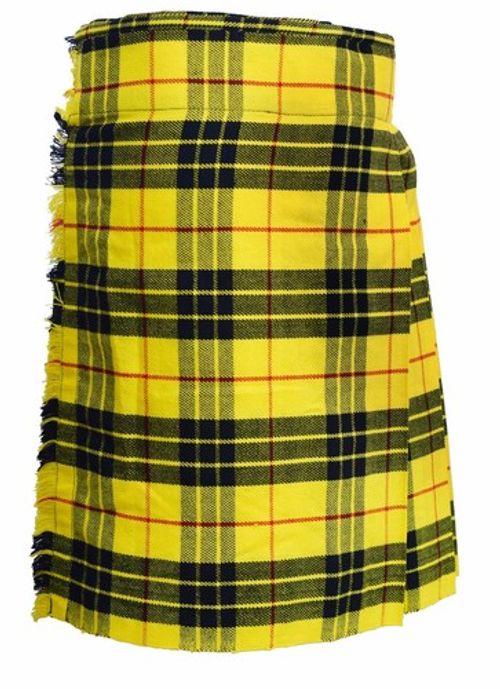 5 Yard Men's Scottish Kilts 13oz Highland Casual Tartan Kilt 17 Various Tartan