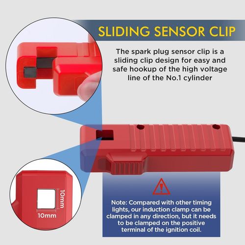 Ignition Timing Light 12V Gasoline Engine Timing Strobe Lamp for Car Motorcycle — image 5