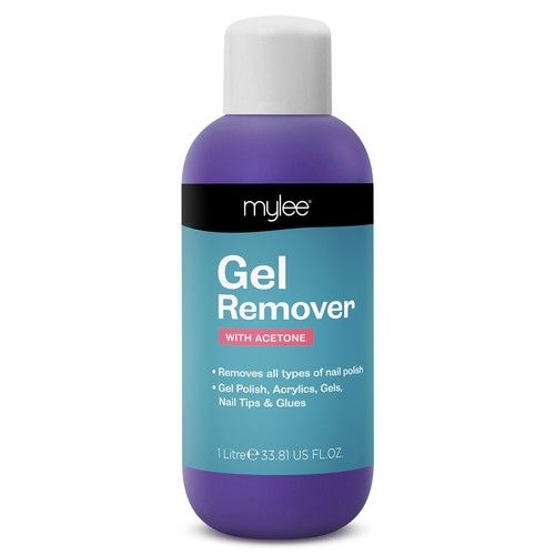 Mylee Salon Gel Polish Remover 1L Acetone UV LED Nail Polish Manicure Pedicure