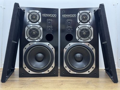 Vintage Kenwood Ls-770 Class A Speakers Made In Japan Pair Black *RARE* — image 3