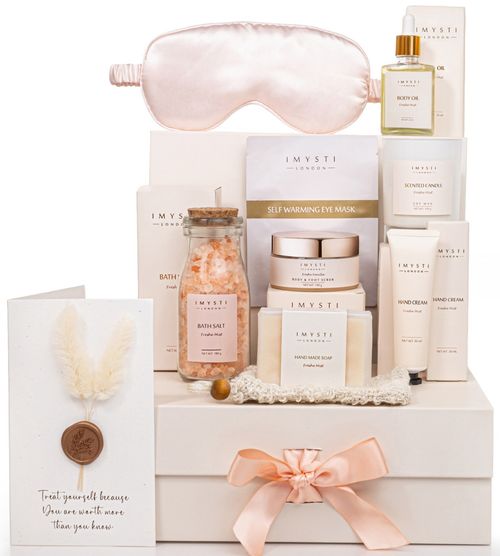Birthday Pamper Gift Set for Women Spa Bath Hamper Ladies Self Care Box for Her — image 1
