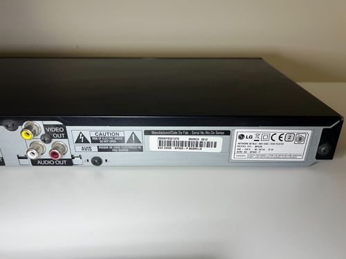 LG BP520 3D Blu Ray player DVD MULTI REGION 1-6 Blu Ray region 2 HD DivX — image 7