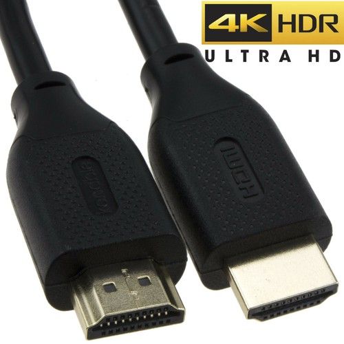 HDMI Cable 4K 2.0 Ultra HD Lead 60Hz Short Long 0.5m 1m 1.5m 6ft 2m 3m 5m 10m 