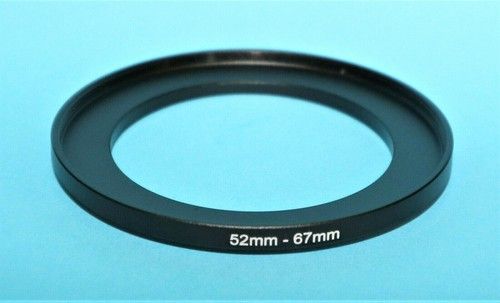 Brand New 52mm to 67mm 52-67mm Metal Step-Up Stepping Ring Filter Adapter