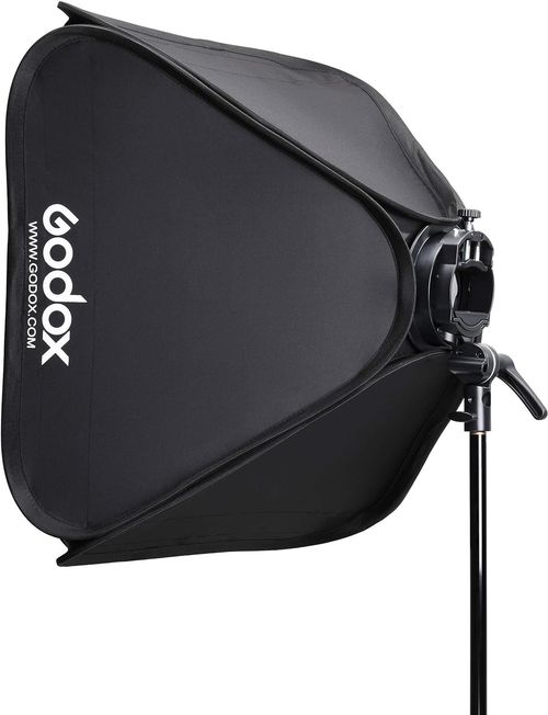 Godox 60*60cm Softbox with Grid + S2 Flash Bracket Bowens Mount SGGV6060 — image 6