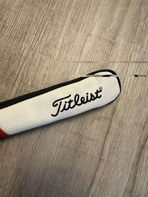 Titleist Golf Alignment Stick Black Leather Cover — image 10