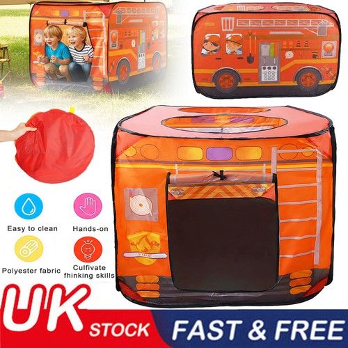 Childrens Designed Play Tent Indoor Outdoor Fun Playhouse Girls & Boys Role Play