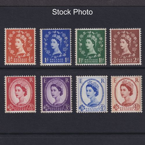 GB QEII 1959 Wildings Phosphor-Graphite Set Fine Unmounted Mint UM MNH SG599/609 — image 1