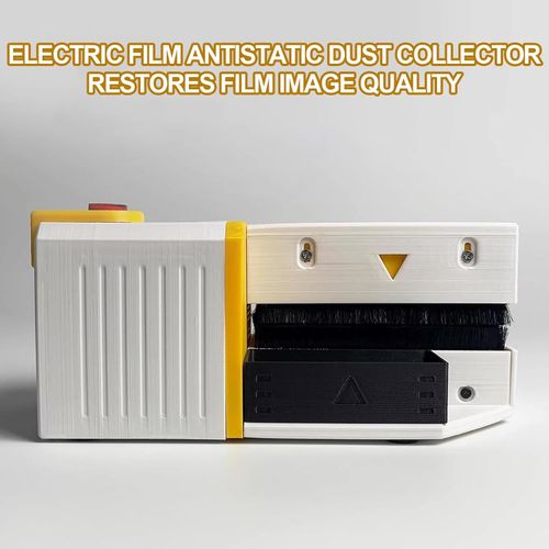 Electric Anti-Static Film Brush 135/120 Filter Fan Storage Adj Press Darkroom UK — image 3