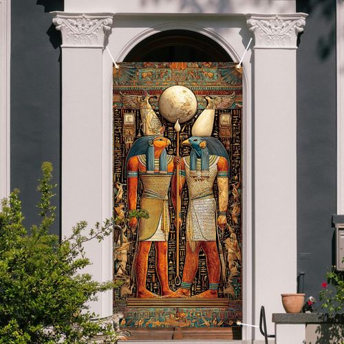 arricraft Polyester Door Cover Banner, Egyptian 90cm x 185cm, Mixed colour — image 7