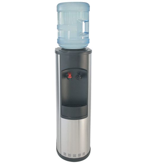Stainless Steel Bottled Water Cooler New - Cold & Hot Water Dispenser