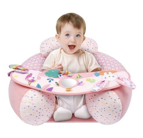Inflatable Baby Chair, Baby seat for 3-36 Months,with Detachable Play Tray