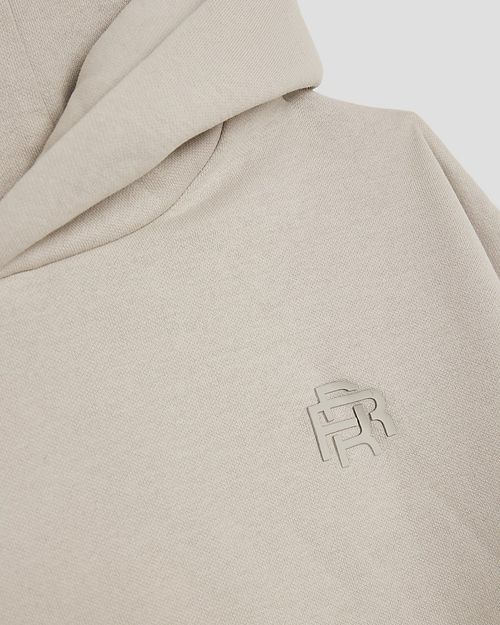River Island Boys Hoodie & Joggers Set Beige RR Graphic 2 Piece Long Sleeve — image 7