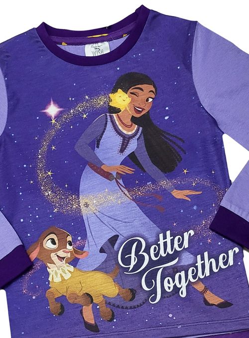 Girls Disney Wish Pyjamas Nightwear 18 Months - 8 Years — image 2