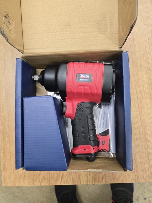 SEALEY GSA6000 3/8" SQ DRIVE COMPOSITE AIR IMPACT TWIN HAMMER — image 2