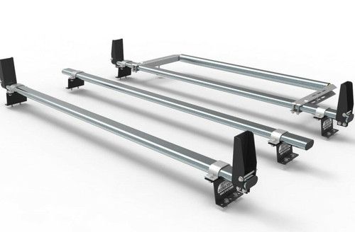 Transit Custom 2013 to 2023 Van Roof Rack 3 bars stops rear roller AT86LS+A30