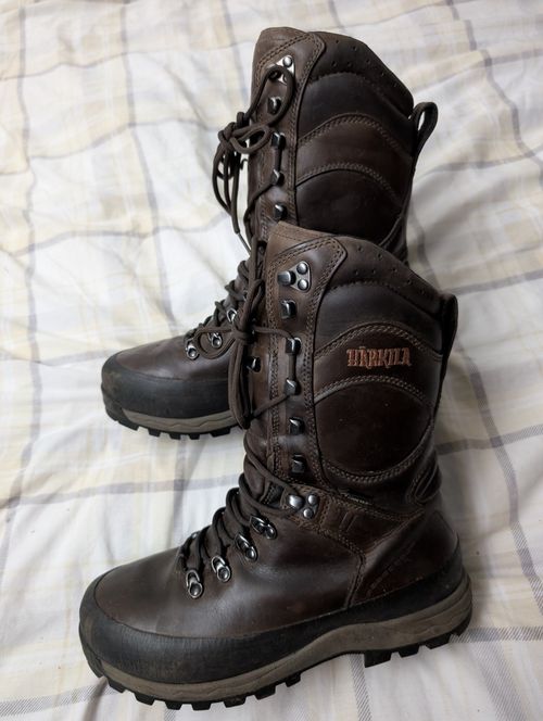 Harkila Pro Hunter 12" Mens Leather Field/Hunting Boots Size 8 — image 7
