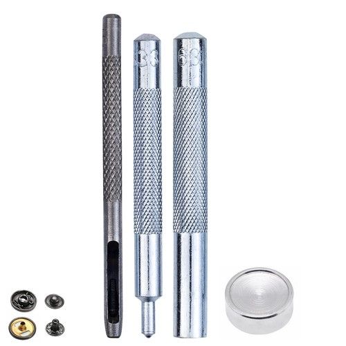10mm 12mm 15mm Size Hand Tool Kit for Fixing S Spring Press Stud Snap Fasteners