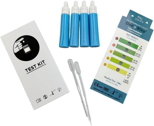 One Step 2 X Total Cholesterol Test Kits, Home Cholesterol Test Kit UK — image 6