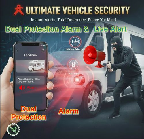 Motorhome Caravan Remote Alarm Security System Wireless Sensor Mobile Live Alert — image 17