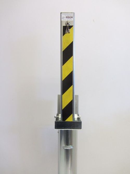 Ramco Telescopic Security Post with Lid Parking Bollard Driveway Car Security