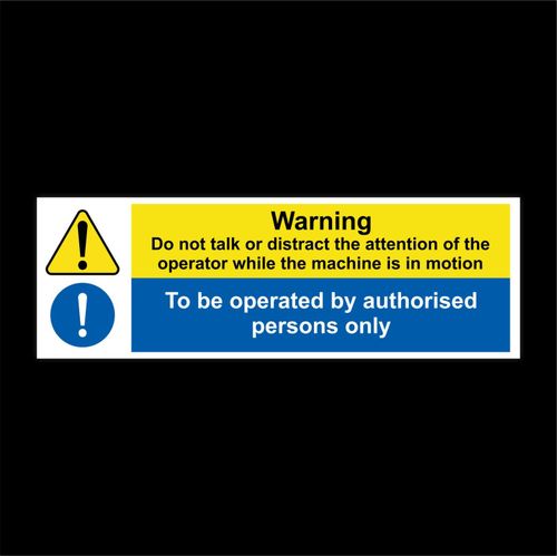 Kitchen Health & Safety Sign Catering Food Hygiene Warning Sticker 200mm — image 24