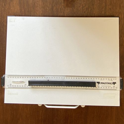Blundell Harling Challenge A3 Drawing Board with Parallel Motion Ruler Bar