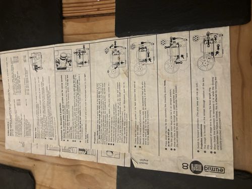 Vintage Cine Equipment Manuals,instructions Booklets And Guides Bundle, — image 10