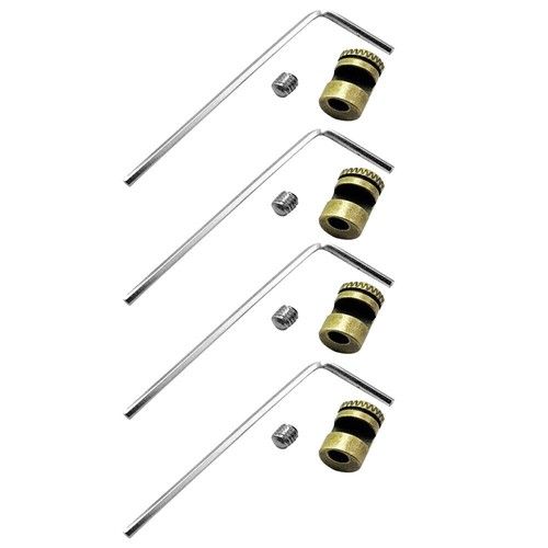 4Sets Brass Thumb Stud Knives Kit For Buck 110 and other Folding knife UK