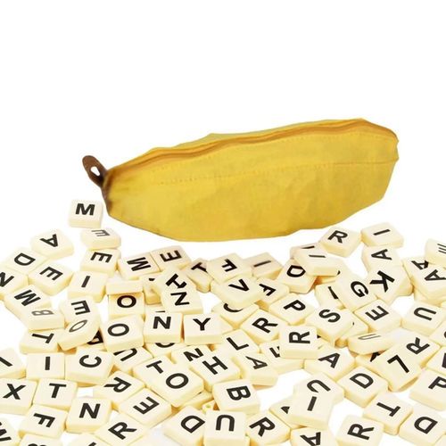 Bananagrams | Word Game | Ages 7+ | 2-6 Players | 15 Minute Playing Time, Yellow — image 2