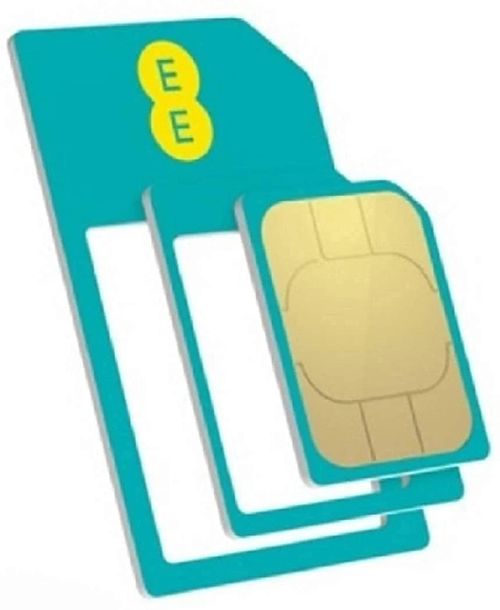 1 x EE PAYG SIM Card 4G 5G 20GB Data 500 Mins Unlimited Texts £10 Pack -3in1 SIM — image 6